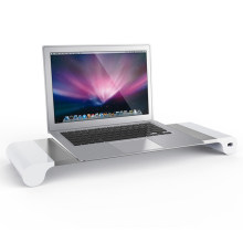 Desktop Computer Laptop Monitor Stand Riser with USB Charging Port